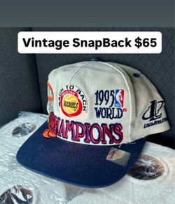 Rockets championship vintage SnapBack