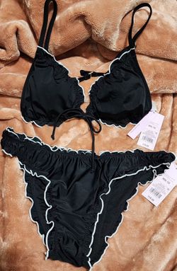 2 pc Swim Suit, Black