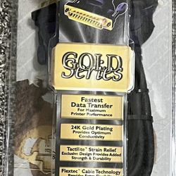 BELKIN IEEE 1284 PRINTER CABLE 6’ FOOT GOLD-SERIES F2A046-06-GLD SEALED NEW