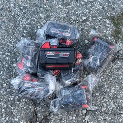 Milwaukee M18 5.0 Batteries
