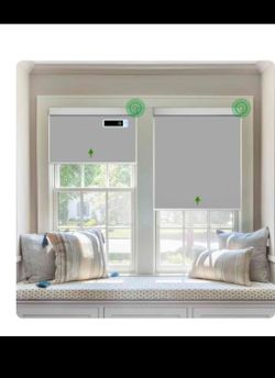 Blinds.   with Remote 29×72 Qty 1