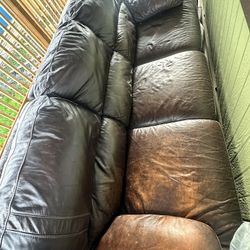 Leather Couch! 