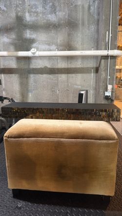 Glass mosaic floating wall shelf Pier 1