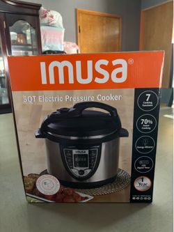 Imusa 5qt Electric Pressure Cooker