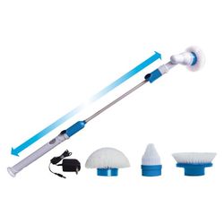 Hurricane spin scrubber moping