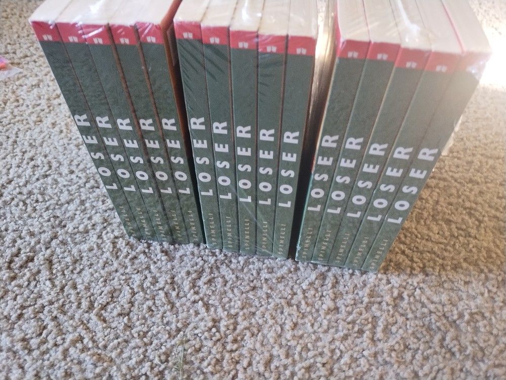 15 Books Novel  ( Loser) By Jerry Spinelli  (New) Pick Up In Florence KY 