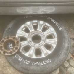 Set Of 4 2022 Super Duty Wheels And Spacers 