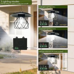 3000lm Solar Light with Pull String Indoor & Outdoor