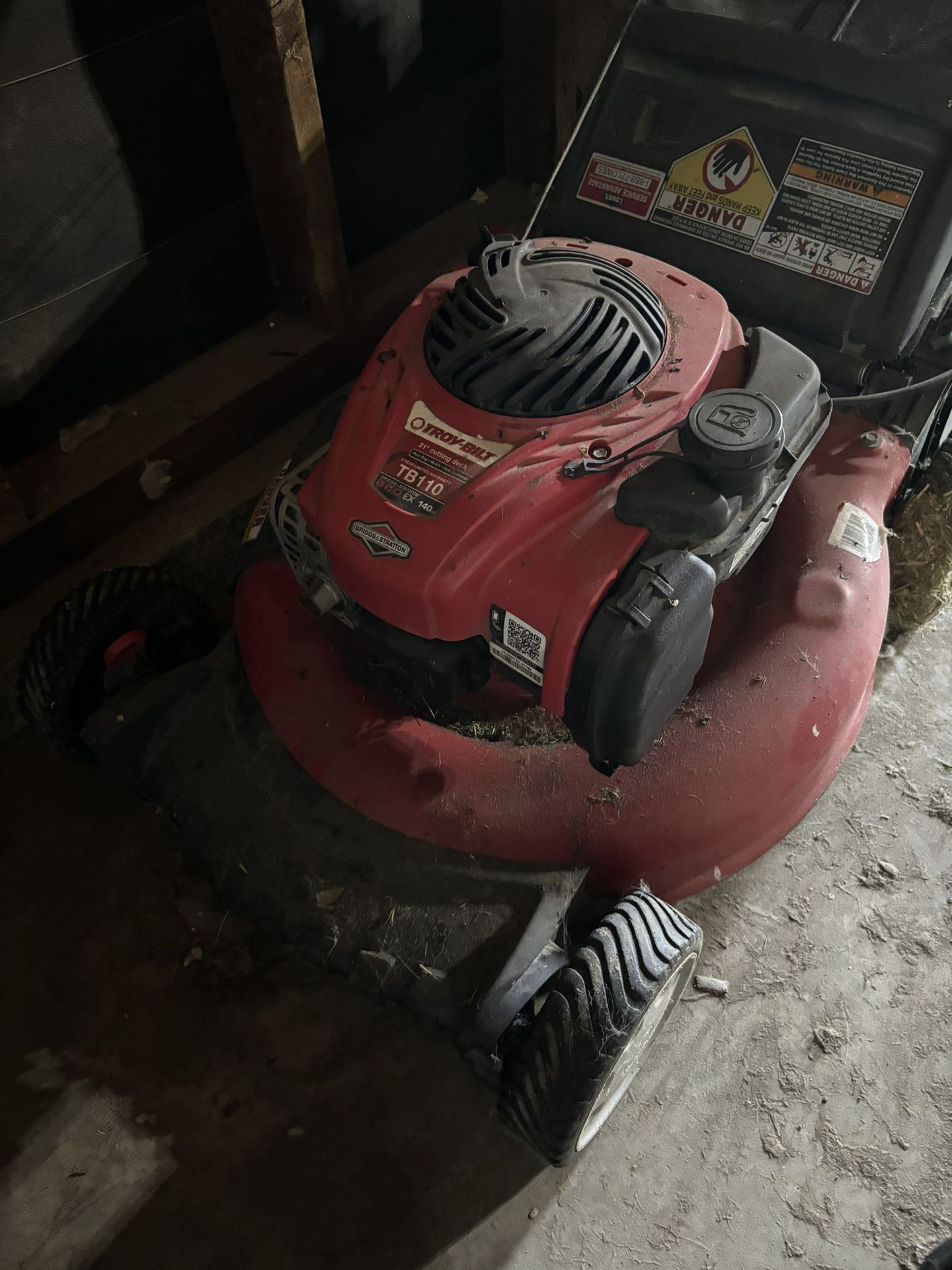 Troy Built TB110 Lawnmower
