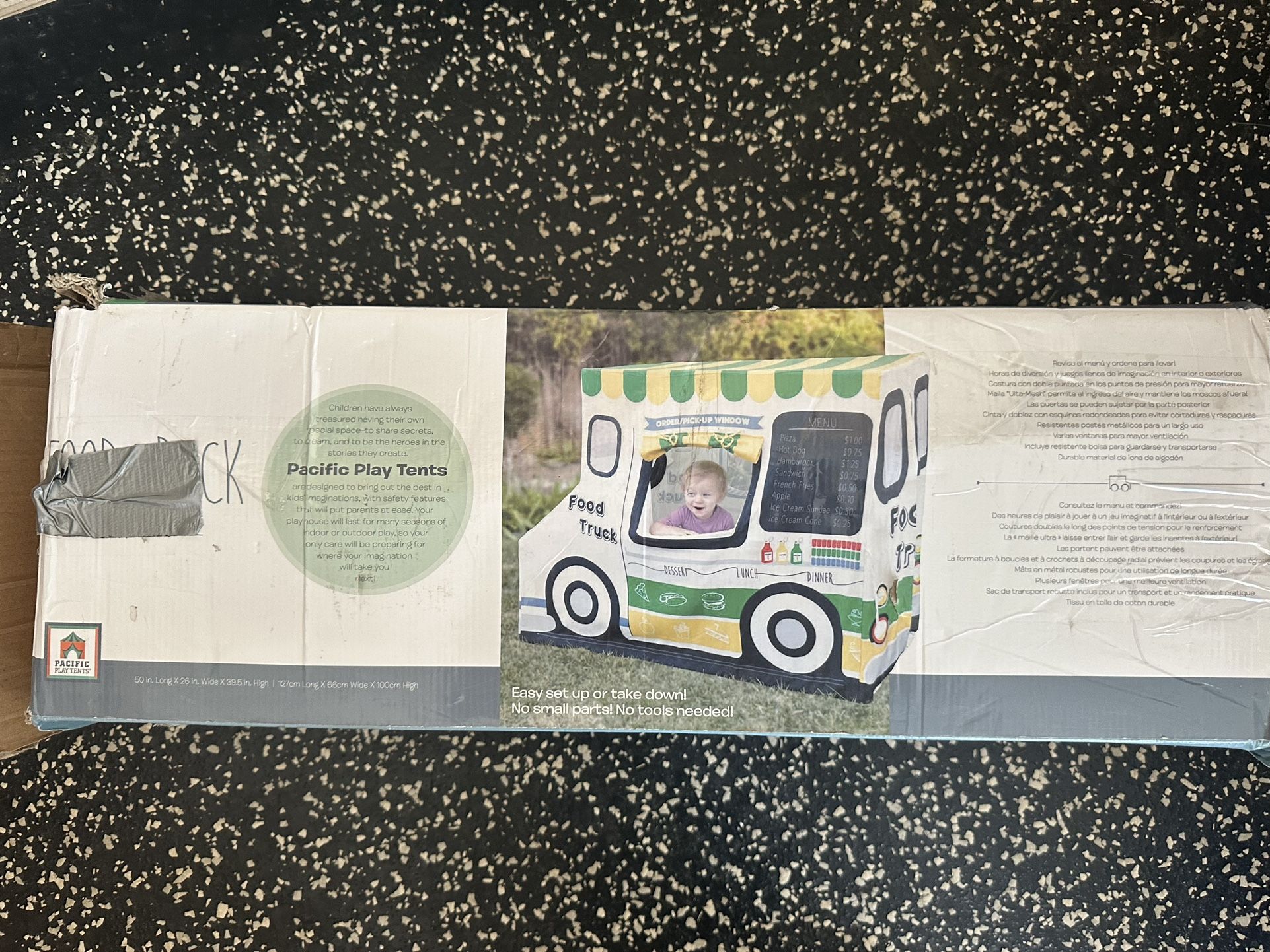 Food truck playhouse - big size
