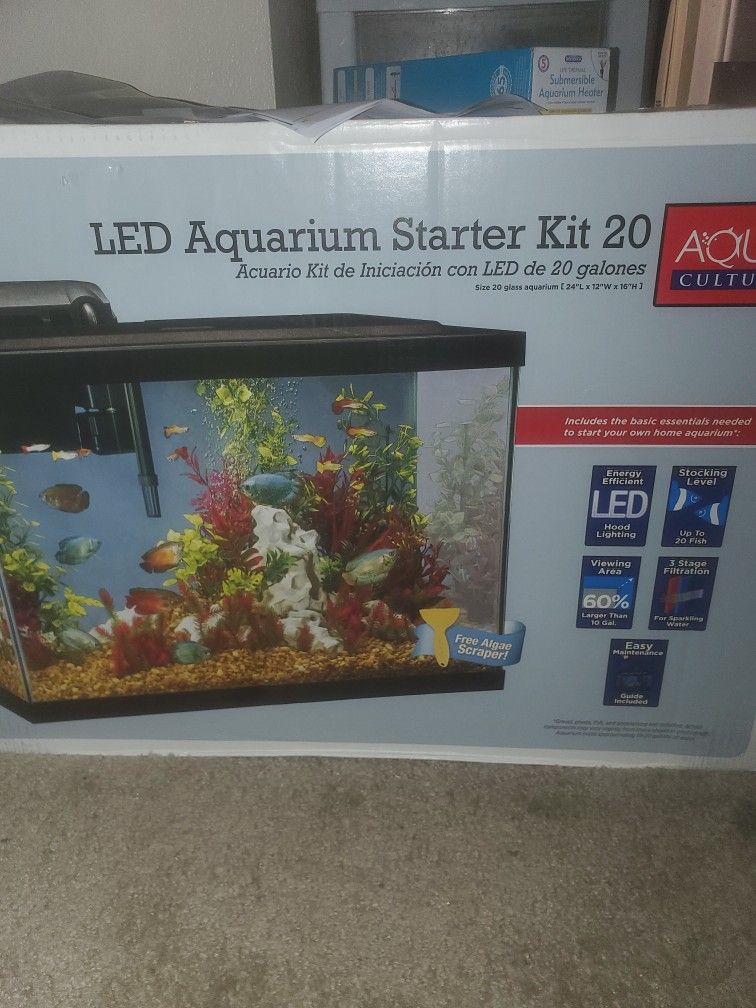 20 Gallon Fish Tank With Heater