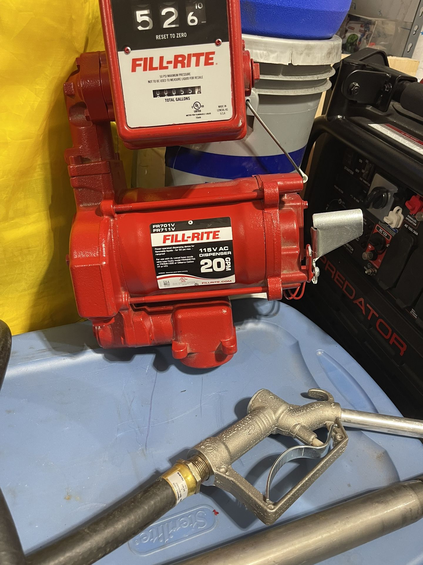 Fuel Transfer Meter Pump