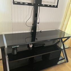 Used Tv Stand Glass 