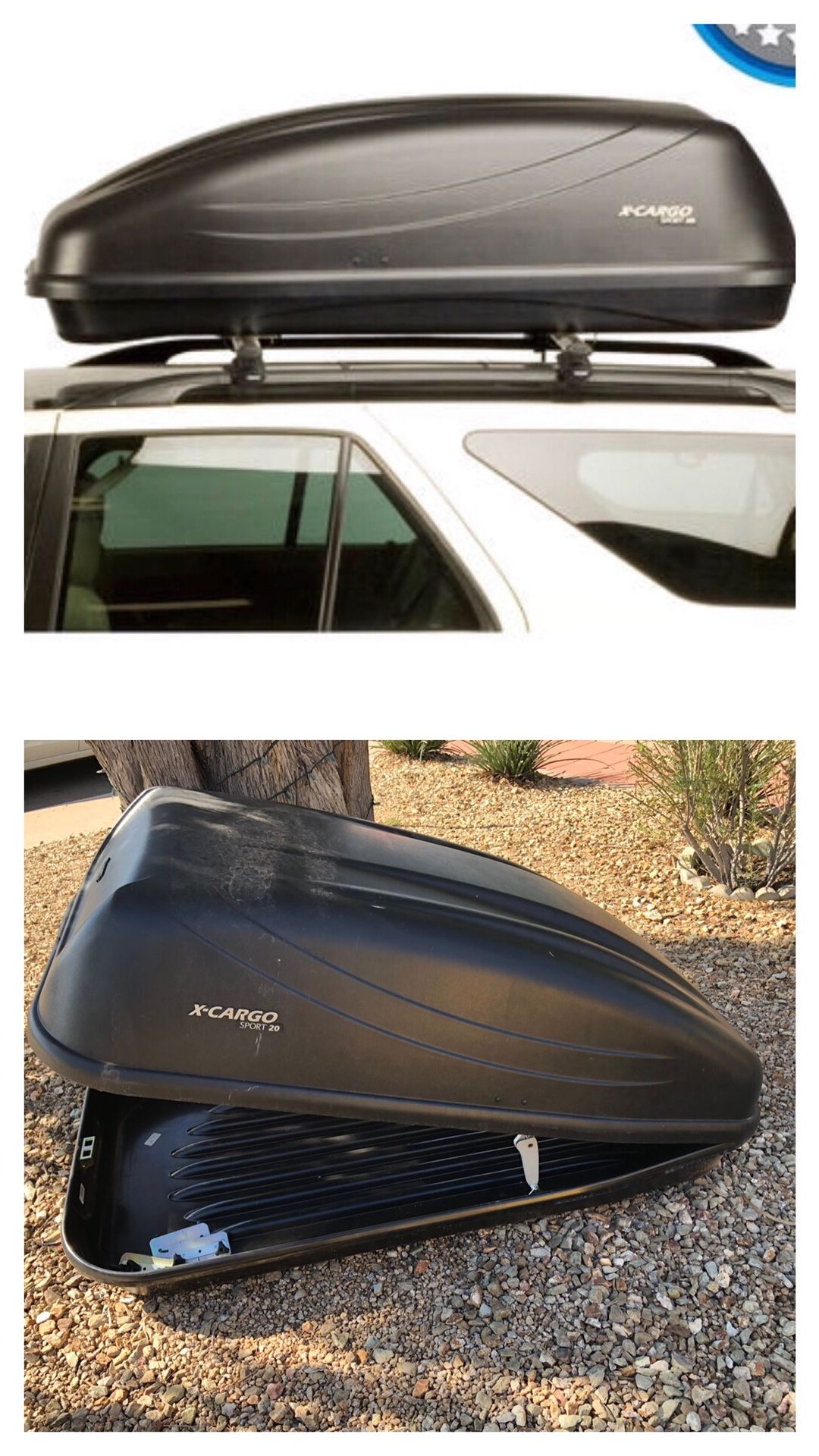 Sears XCargo Sport 20 Rooftop Carrier for Sale in Phoenix, AZ OfferUp