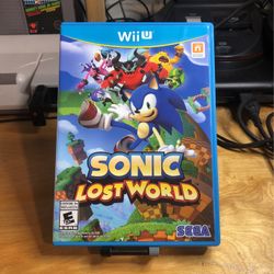 Nintendo WiiU - Sonic Lost World 