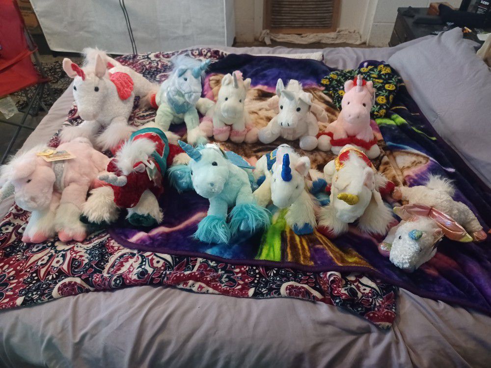 Stuffed Unicorns 