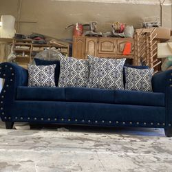 Living Room 2pc Sofa Set Love Seat And Sofa With Free 2 Year Warranty 💥‼️‼️