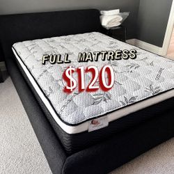 New Full Mattress Only $120