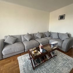 MOVING OUT SALE! 5 Piece sectional sofa! 