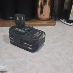 Ryobi 18v 4Ah Battery 