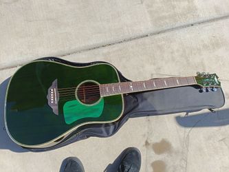 Keith Urban Black Label Limited Edition Trans Green Acoustic-Electric Guitar