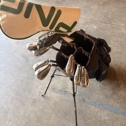 Ping Golf Clubs And Bag