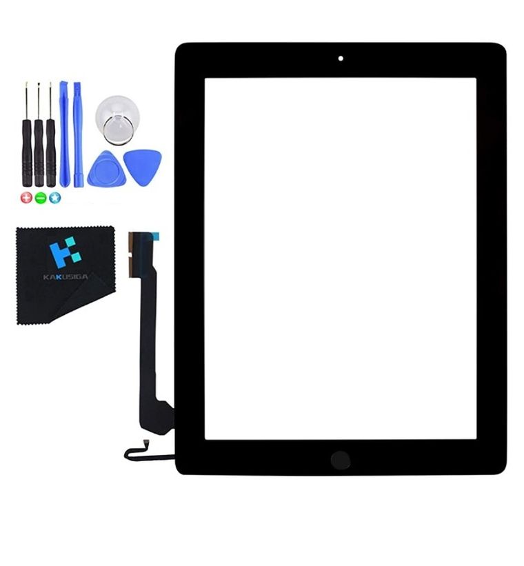 KAKUSIGA Digitizer Replacement Compatible for ipad 2-3-4 (Black)