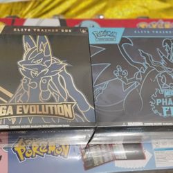 2 New Pokemon Trainer Boxes 