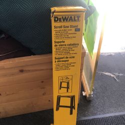 Brand New DeWalt Scroll Saw Stand 