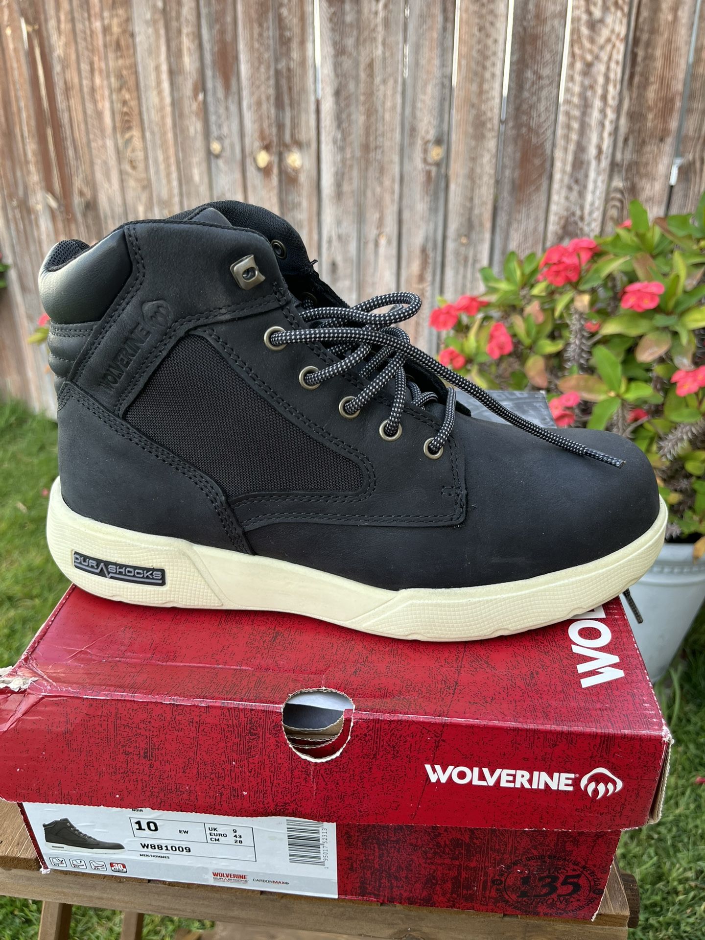 WOLVERINE SOFT TOE BOOTS SIZE 11 Only