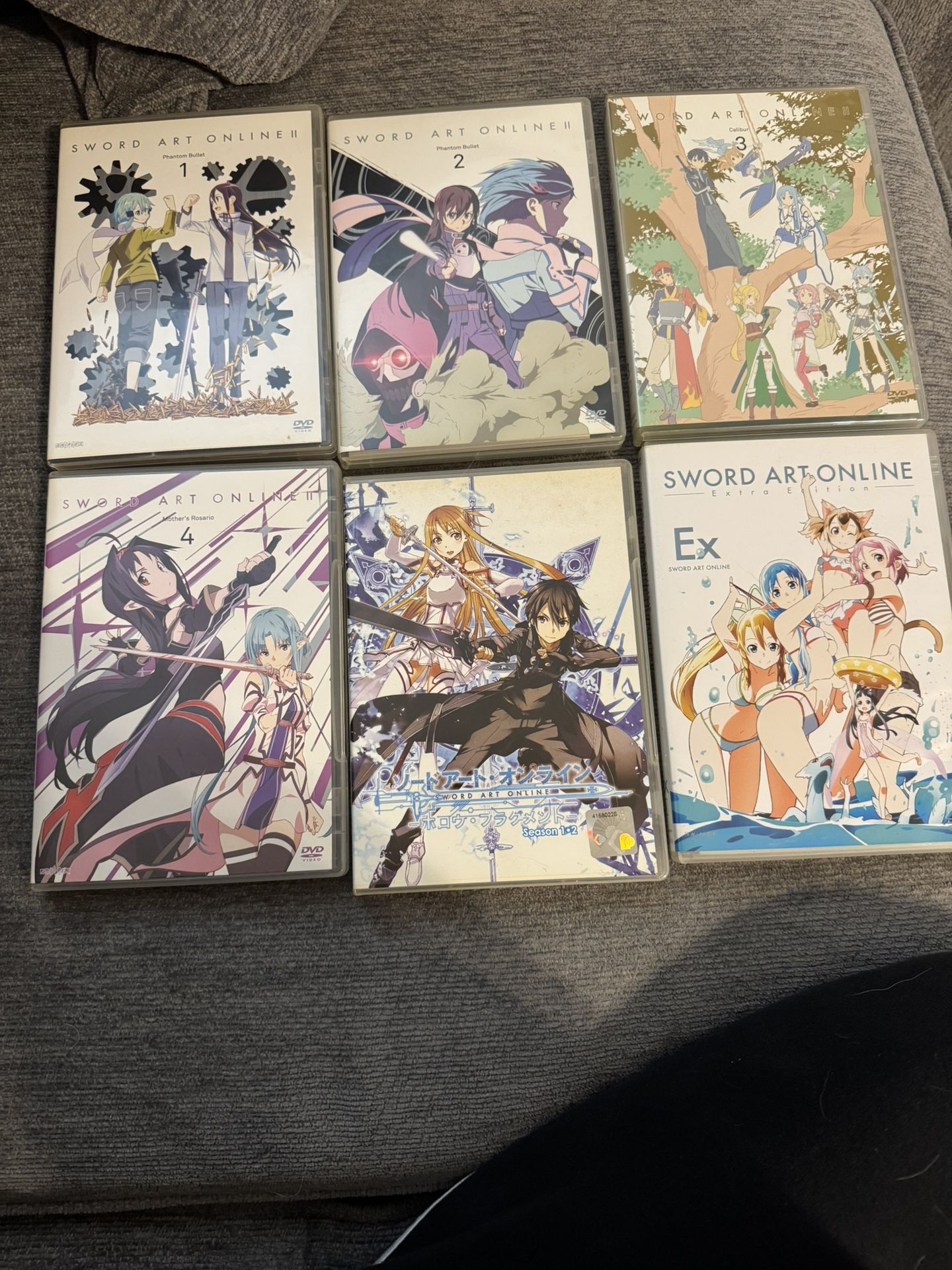 Sword Art Online DVDs