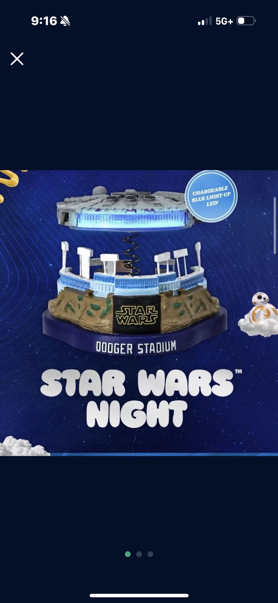 Dodgers Star Wars Bobblehead Night 2024