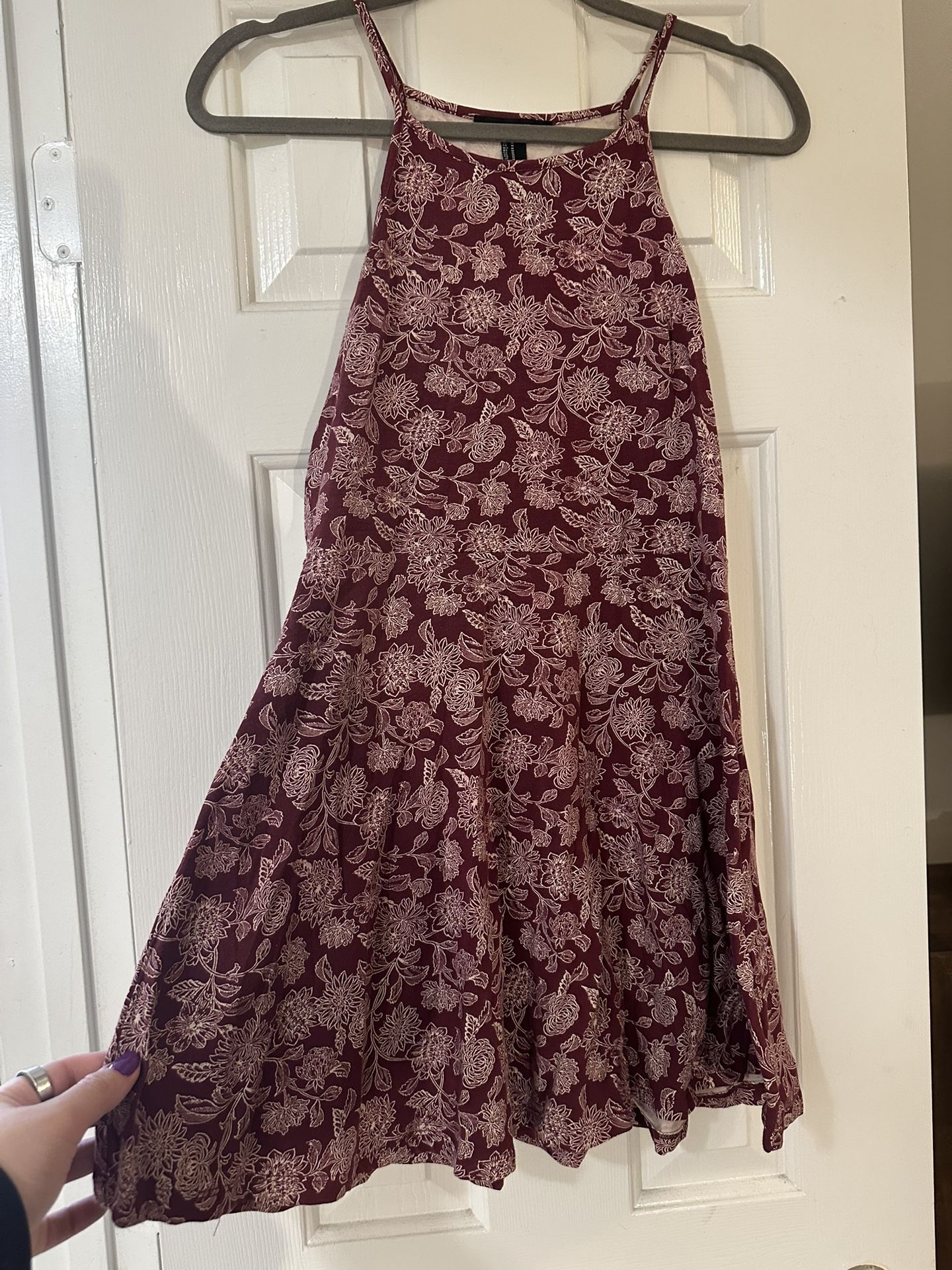 Burgandy Sundress