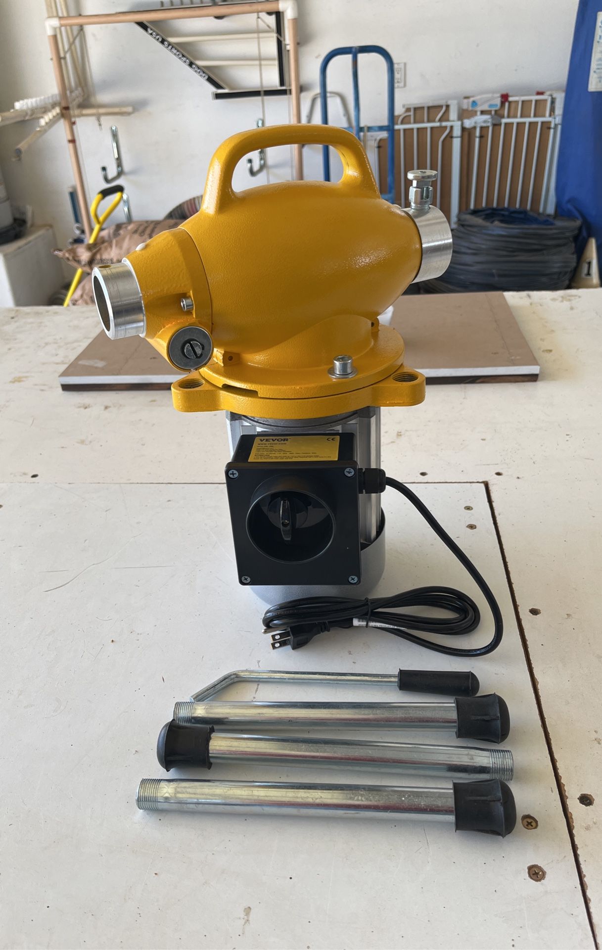 New Vevor Drain Cleaner, Pipe Cleaner, Drain Snake. 400rpm, 500w