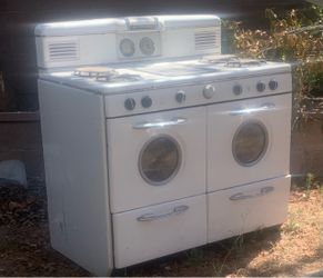 Vintage Chambers C56-G3 Double Oven Gas Stove/Range – Original Mid-Century
