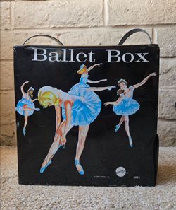 Mattel Ballet Box Vintage 1966 Carrying Case