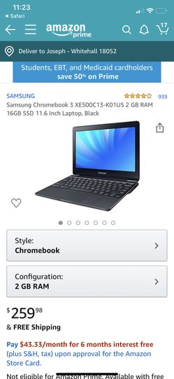 Samsung chromebooks