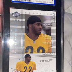 2000s Hank Poteat Rookie Card Numbered 340/1340