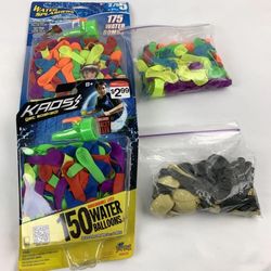 Lot Of Water Balloon Sets And Balloons With Water Fillers