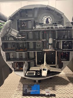 2025 UCS Death Star with boxes and instructions, no minifigures