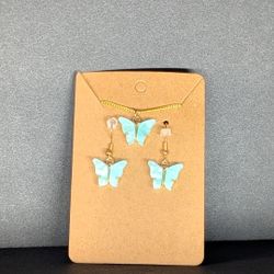 Earring And Necklace Set