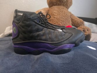 Air Jordan retro 13 black/purple