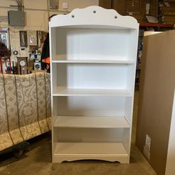 SOUTH SHORE Tiara White Adjustable Shelf Bookcase