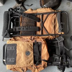 Two new camping backpacks