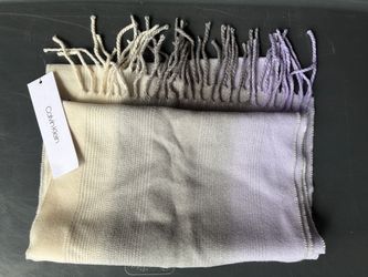 Calvin Klein Ombre Fringe Scarf