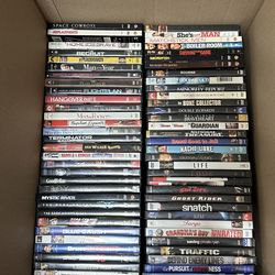 DVD *lot A*  150 DVDs actions comedy movies