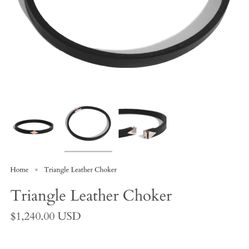 Leather Wendy Nichol Choker