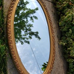Huge Lobg Vintage Mirror