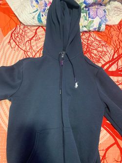 Polo Ralph Lauren Navy Zip-Up Hoodie