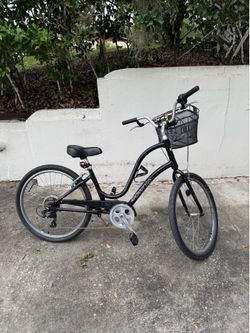 Black Electra Townie 7D Beach Cruiser Bicycle Bike